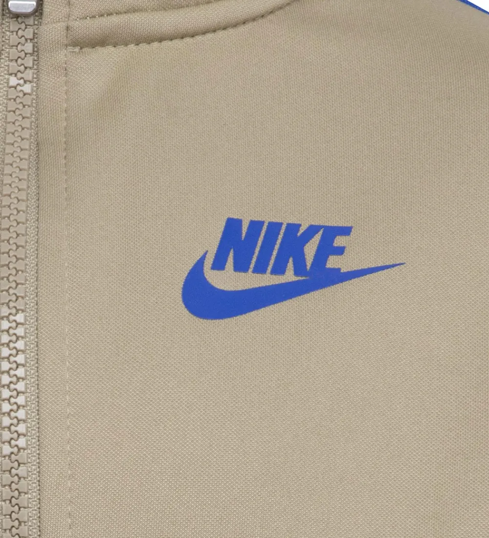 Nike Træningssæt*Træningssæt - Khaki m. Blå/Navy