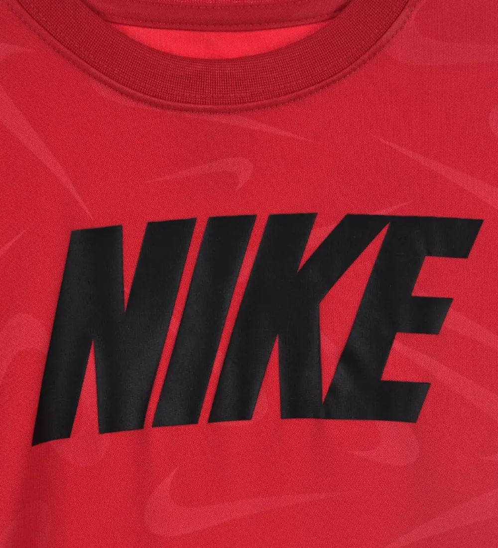 Gymnastiktøj-Nike T-shirt - Dri-Fit - University Red