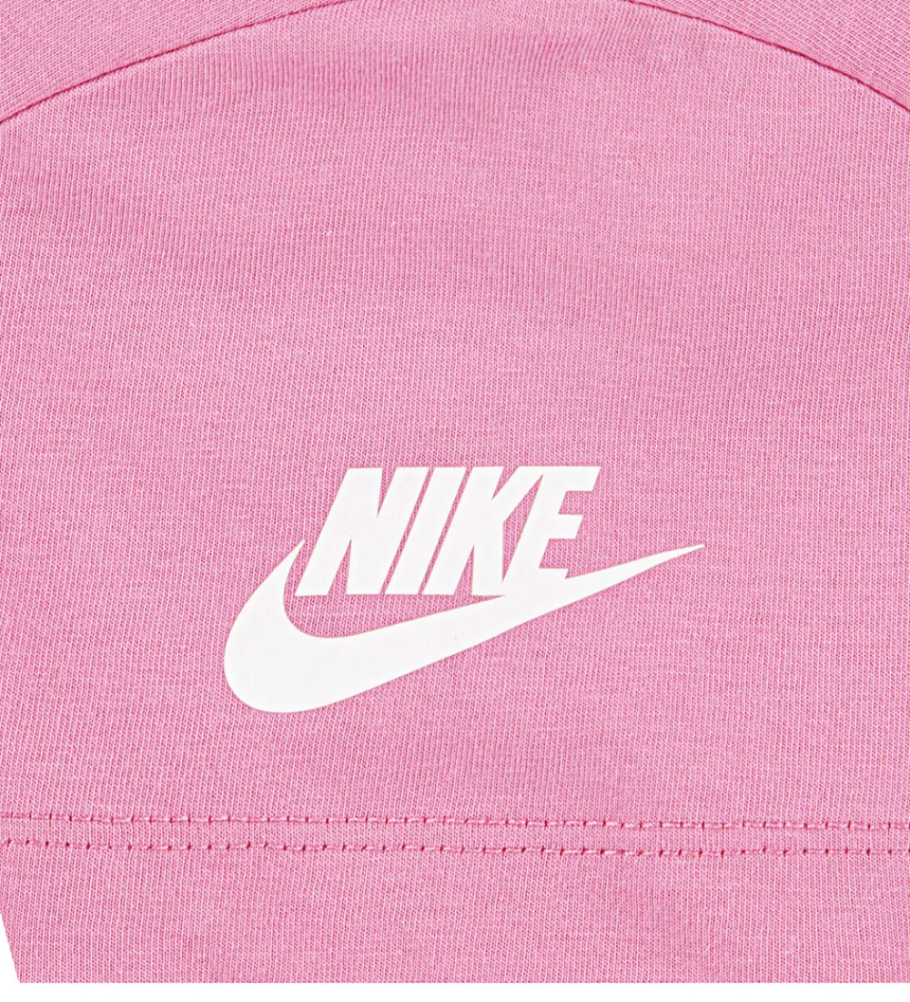 T-Shirts-Nike T-shirt - Floral - Magic Flamingo