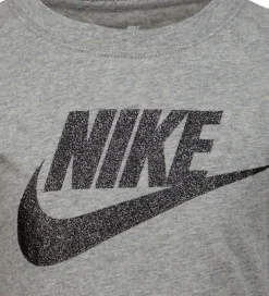 Gymnastiktøj-Nike T-shirt - Futura - Dark Grey Heather