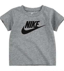 Gymnastiktøj-Nike T-shirt - Futura - Dark Grey Heather