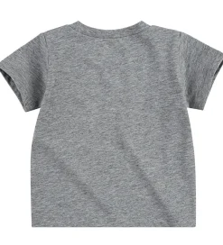 Gymnastiktøj-Nike T-shirt - Futura - Dark Grey Heather