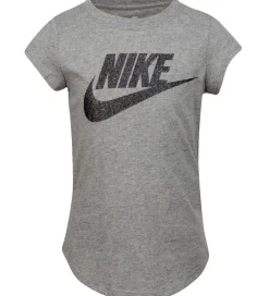 Nike Gymnastiktøj*T-shirt - Futura - Dark Grey Heather
