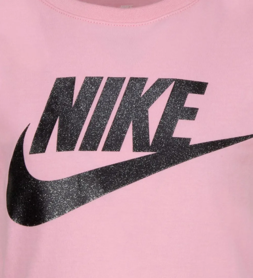 Nike Gymnastiktøj*T-shirt - Futura - Just Pink