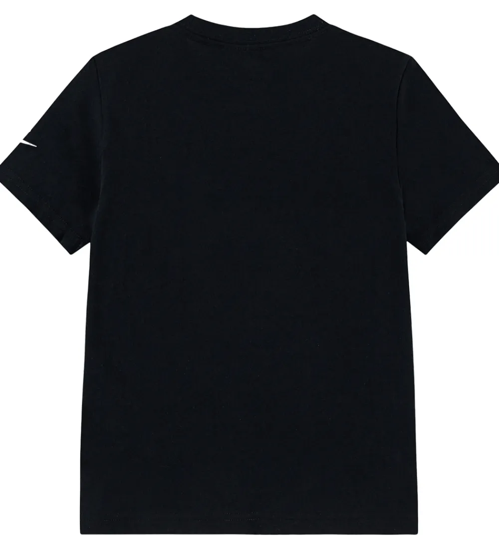 T-Shirts-Nike T-shirt - Futura evergreen - Black/Metallic Gold