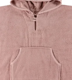 Nørgaard Madsens Babyhåndklæde- Og Poncho|Håndklæder*Badeponcho m. Hætte/Lomme - 70x50 cm - Pale Mau