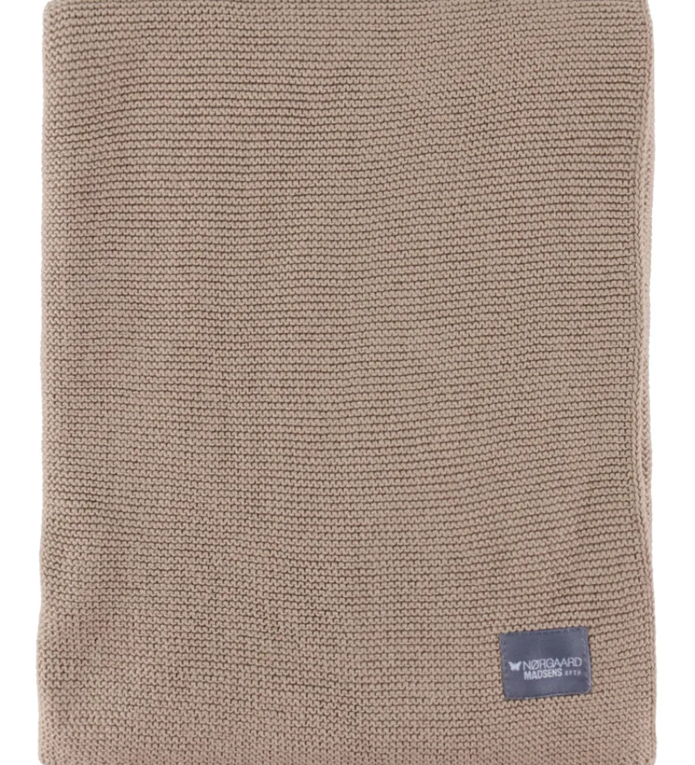 Nørgaard Madsens Tæpper|Børneværelset*Plaid - Strik - 95x75 - Beige