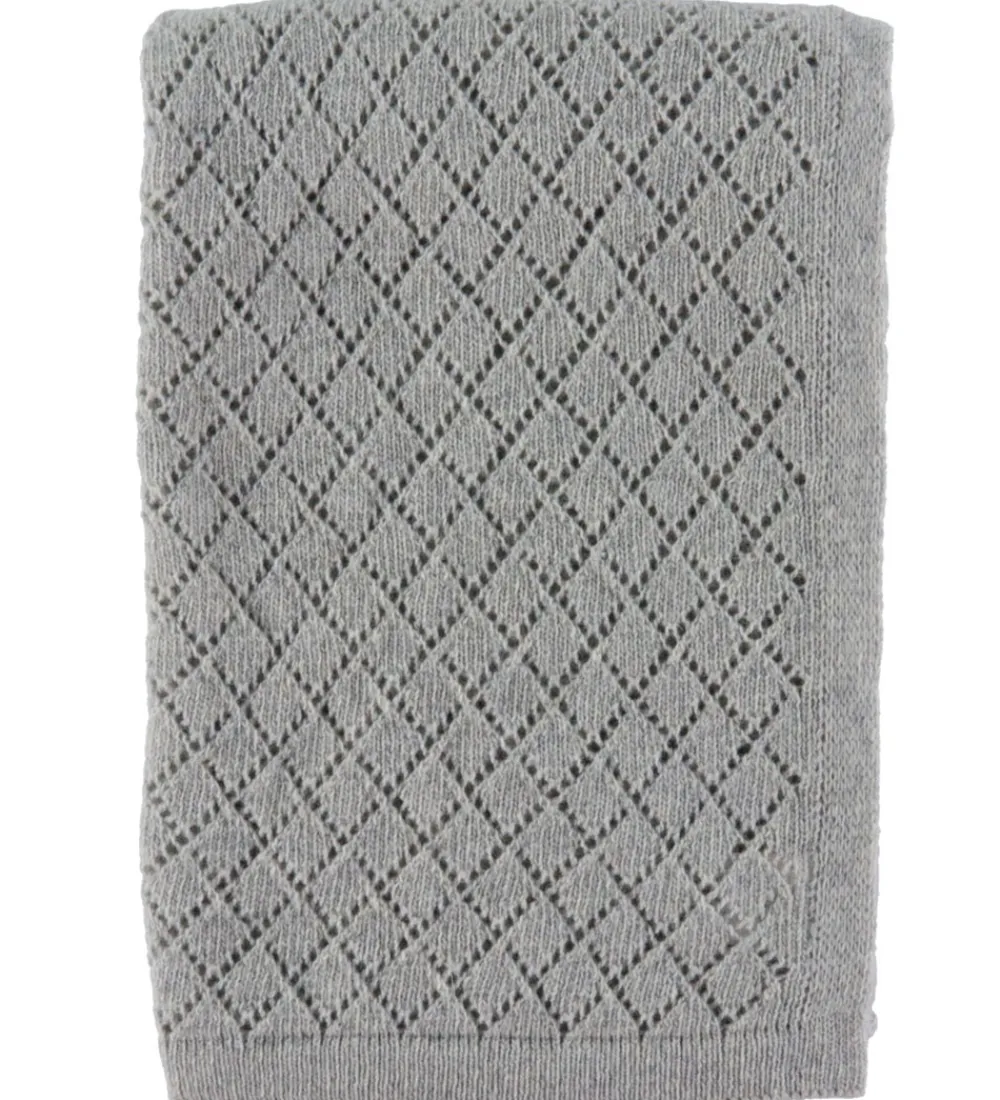 Tæpper-Nørgaard Madsens Plaid - 75x100cm - Uld - Grå