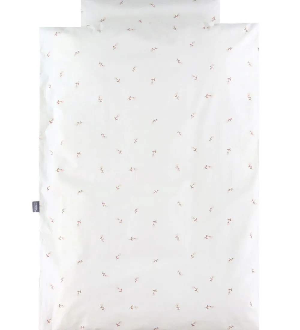 Nørgaard Madsens Sengetøj*Sengetøj - Voksen - Off White m. Mauve Blomster