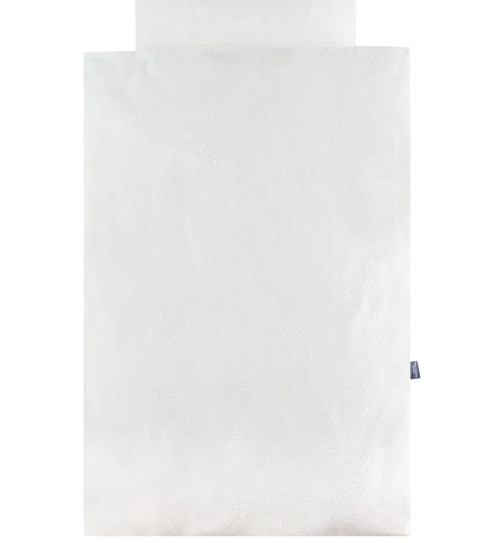 Nørgaard Madsens Sovetid|Sengetøj*Sengetøj - Junior - Off White m. Beige Prikker
