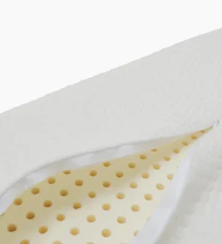Madrasser-Nsleep Barnevognsmadras - Naturlatex - 36x96 cm - Hvid