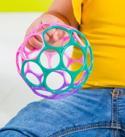 Oball Bolde*Classic Bold - 8 cm - Rosa/Grøn/Lilla/Pink