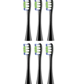 OCLEAN Tandbørster|Pleje- Og Toiletartikler*Tandbørste-hoveder - Professional Clean - 6-pak - Sort