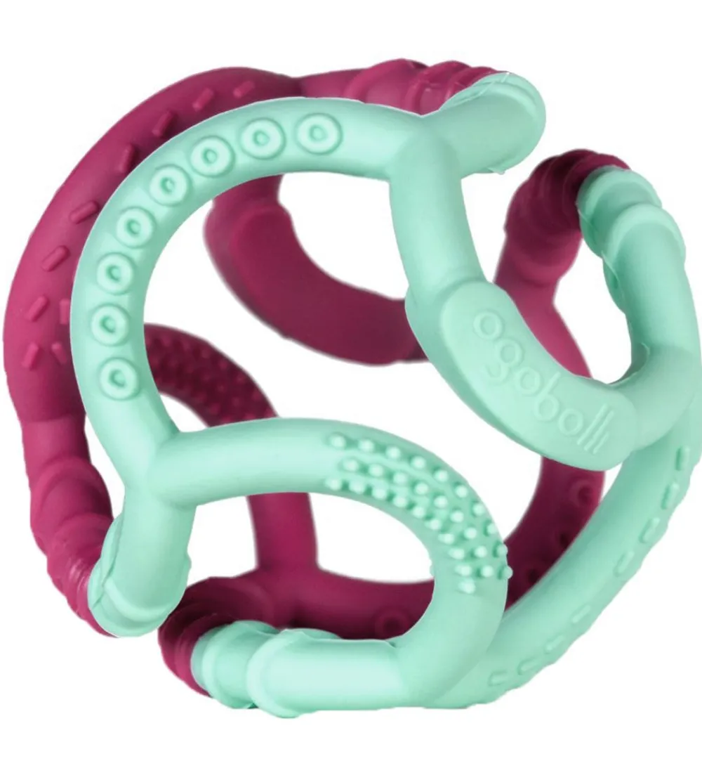 Ogobolli Bideringe*Bidebold - Gummi - Lilla/Blå