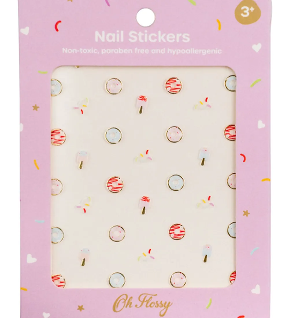 Neglelak-Oh Flossy Negle Klistermærker - Sweets