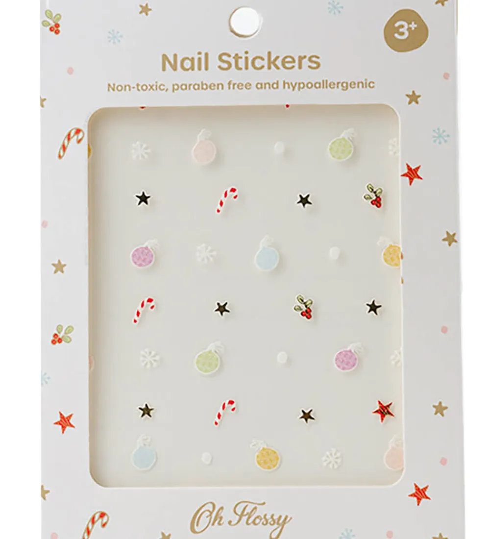 Neglelak-Oh Flossy Neglestickers - Christmas