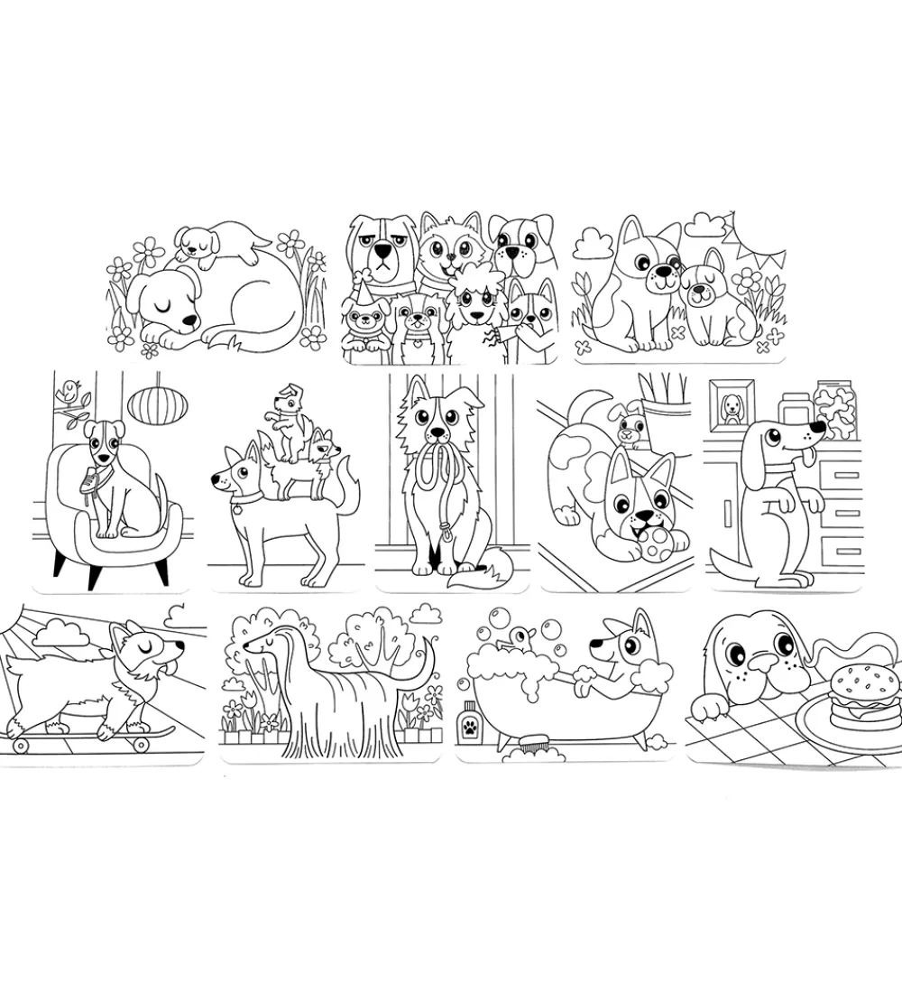 Malebog-Ooly Maleark - Undercover Art - 12 Stk. - Dog Days