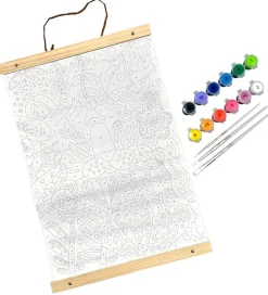 Maling-Ooly Malesæt - Paint By Number Canvas Kit - Tiger Eyes