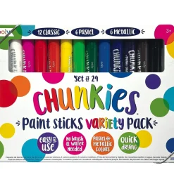 Skriveredskaber-Ooly Tuscher - Chunkies Paint Sticks - 24 stk