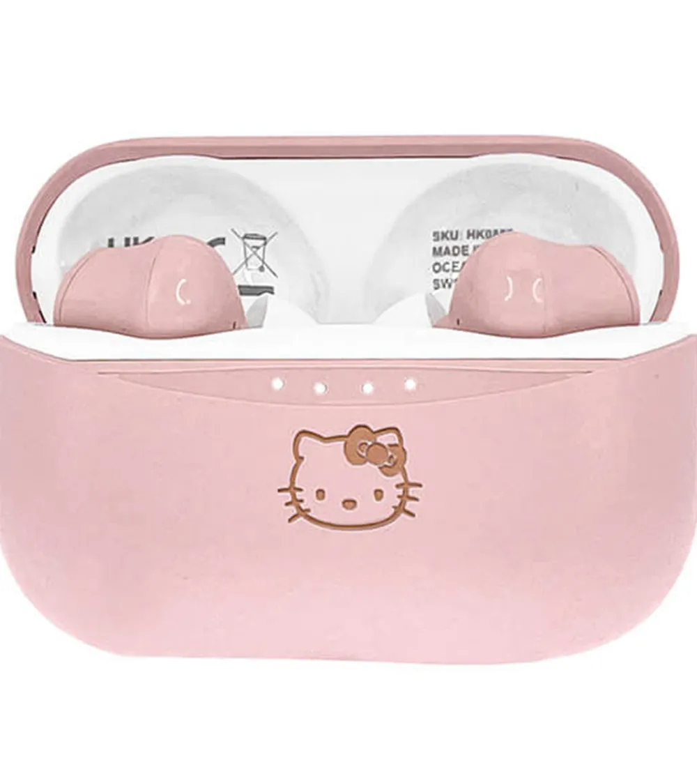 Høretelefoner-OTL Høretelefoner - Hello Kitty - TWS - In-Ear - Rosa