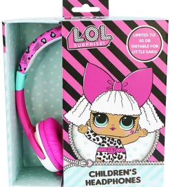 OTL Høretelefoner*Høretelefoner - LOL - On-Ear Junior - Pink/Turkis