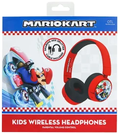 OTL Høretelefoner*Høretelefoner - Mario Kart - On-Ear Junior - Wireless - Rød