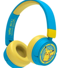 OTL Høretelefoner*Høretelefoner - Pokemon - On-Ear Kids - Wireless - Blå/Gul