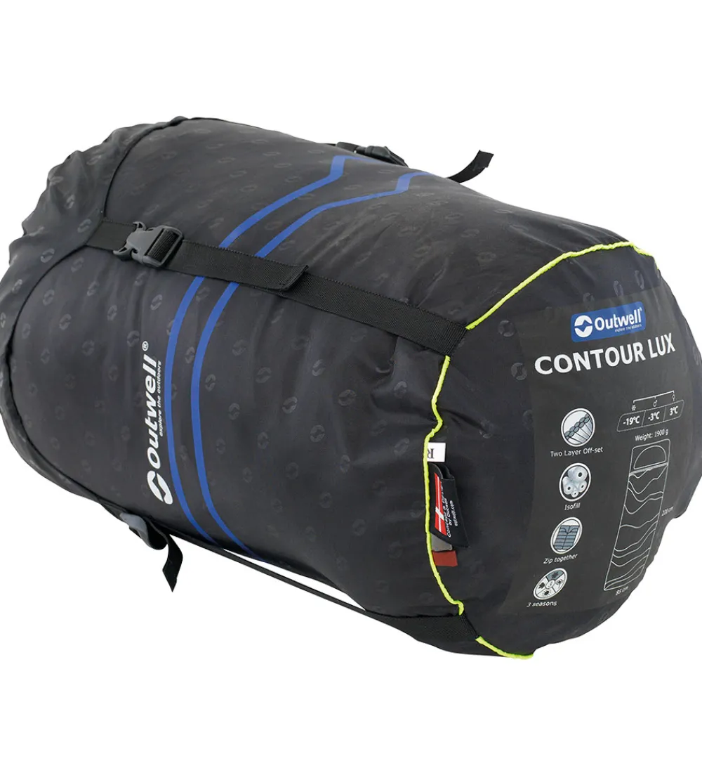 Soveposer|Outdoor-Outwell Sovepose - Contour Lux - Rød
