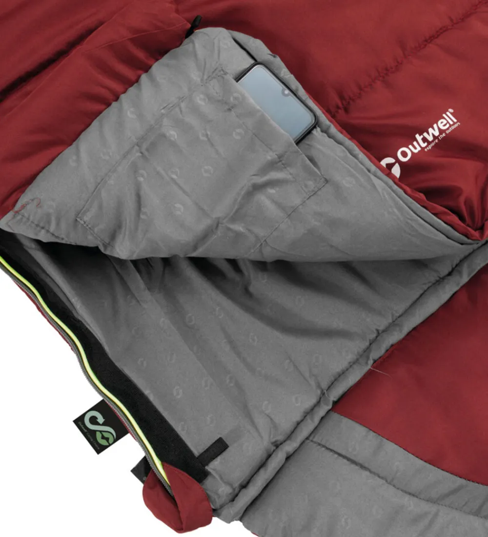 Soveposer|Outdoor-Outwell Sovepose - Contour Junior - Rød