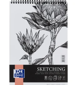 Malebog-Oxford Skitseblok - A4 - Creative Pad Sketching