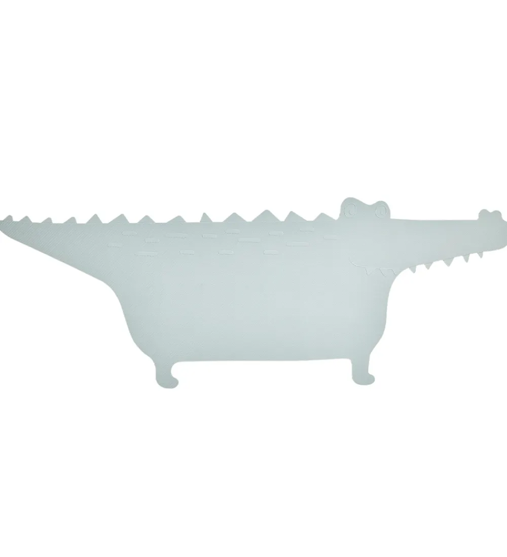 OYOY Badekar Og Bademåtter*Bademåtte - Crocodile Gustav - Pale Mint