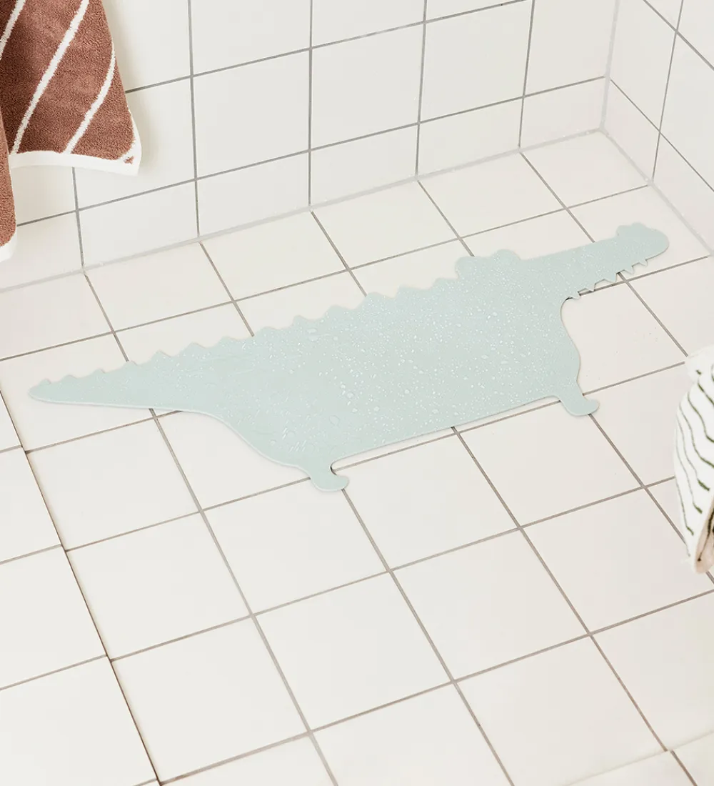 OYOY Badekar Og Bademåtter*Bademåtte - Crocodile Gustav - Pale Mint