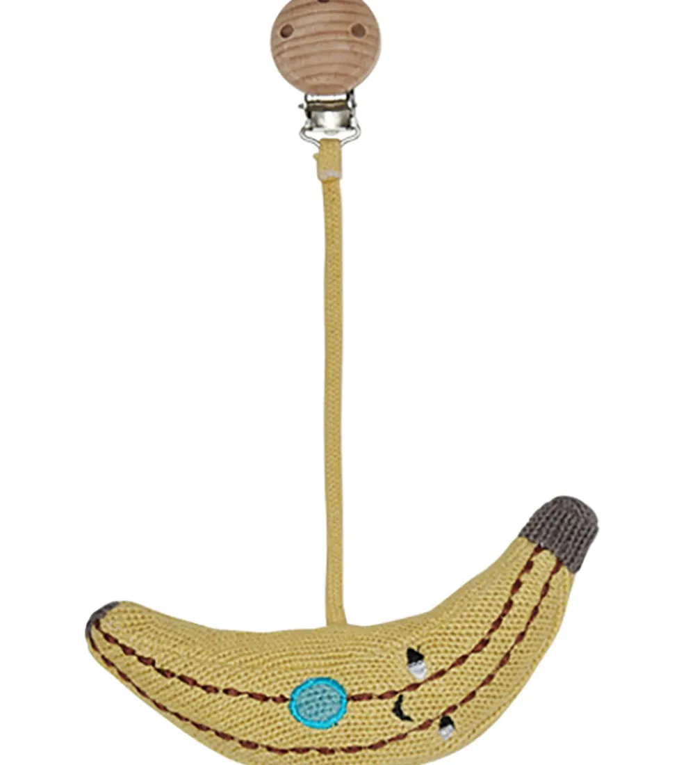 OYOY Barnevognsudstyr*Barnevognsophæng - Banana Pram - Yellow