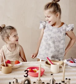 OYOY Spisesæt|Børnebestik*Bestik - Silikone - 3 dele - Mellow Cutlery - Lavender/Vani