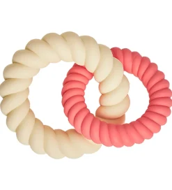 OYOY Bideringe*Bideringe - Silikone - Mellow - Cherry Red/Vanilla