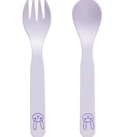 Børnebestik-OYOY Børnebestik - Bioplast - 2 Dele - Pullo - Lavender