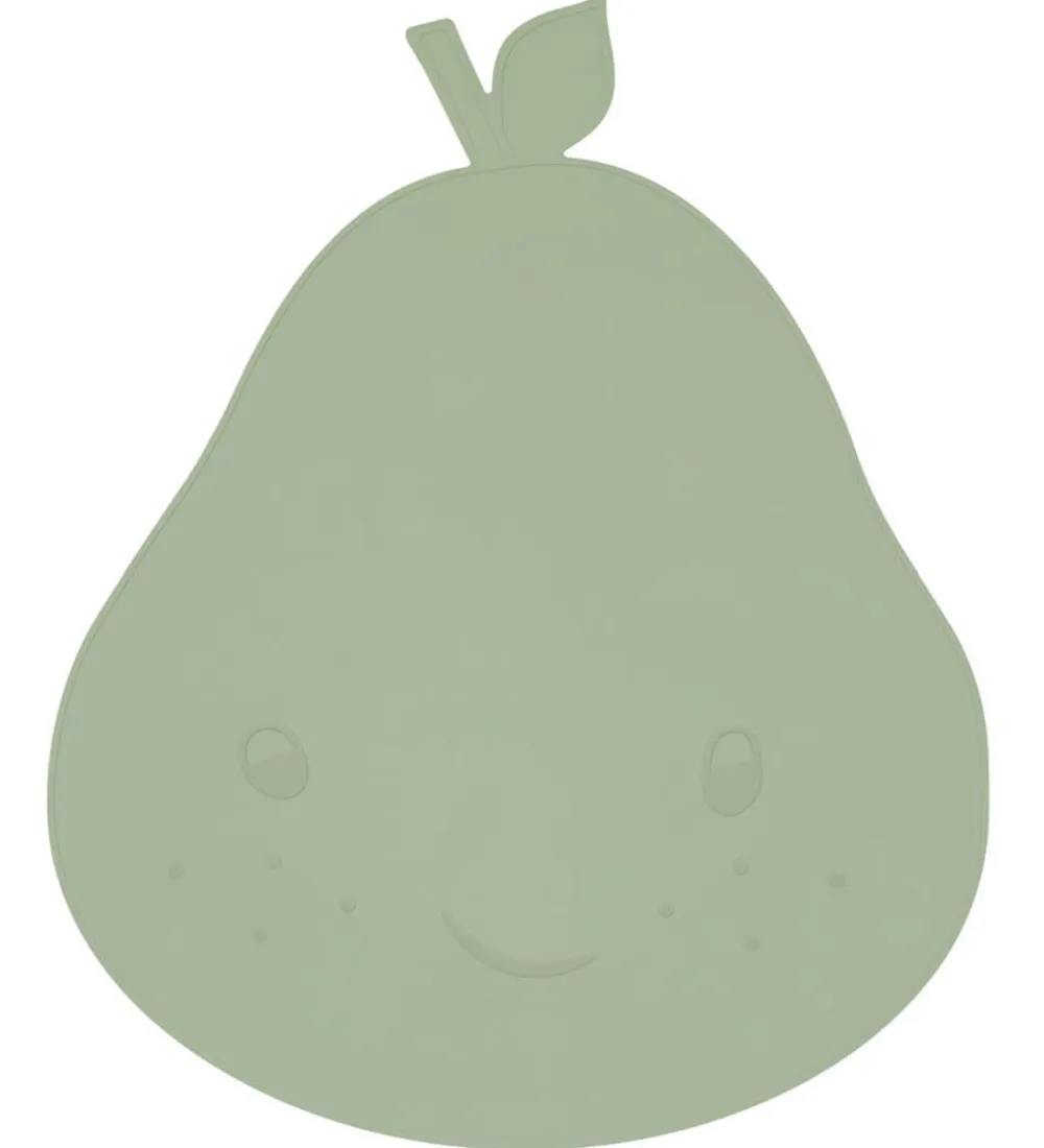 OYOY Dækkeservietter*Dækkeserviet - Silikone - Placemat - Pear