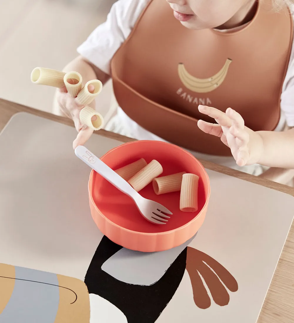 OYOY Dækkeservietter*Dækkeserviet - Silikone - Toucan - Clay