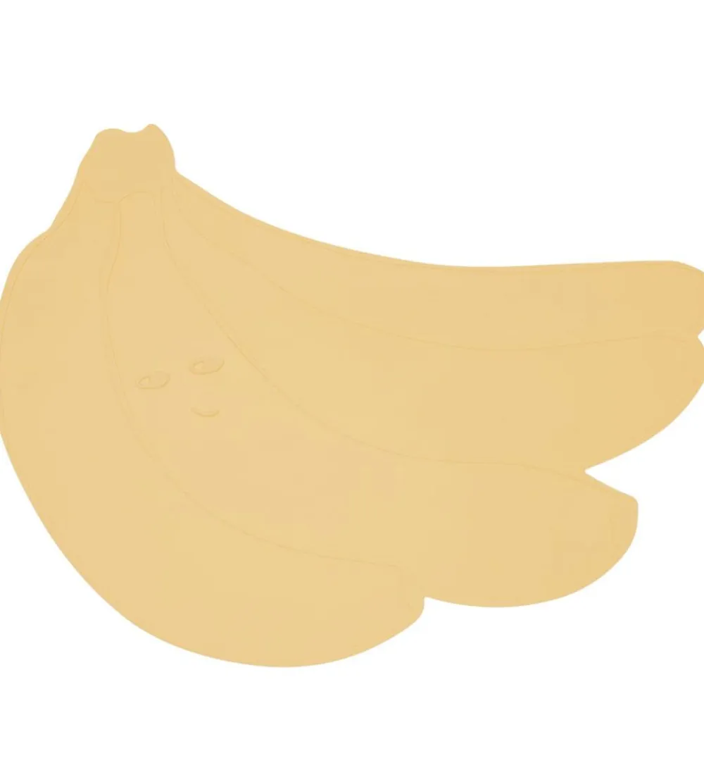 OYOY Dækkeservietter*Dækkeserviet - Silikone - Placemat - Banana