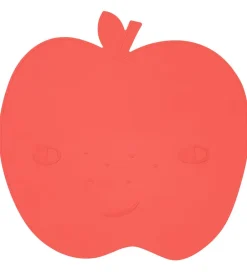 Dækkeservietter-OYOY Dækkeserviet - Silikone - Placemat - Apple