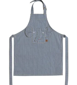 OYOY Forklæder*Forklæde - Denim - Elephant - Blå m. Striber