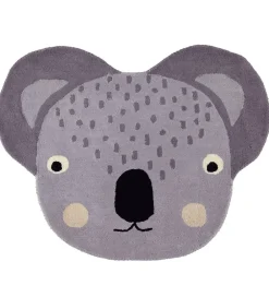 OYOY Gulvtæpper*Gulvtæppe - 85x100 cm - Koala - Grå