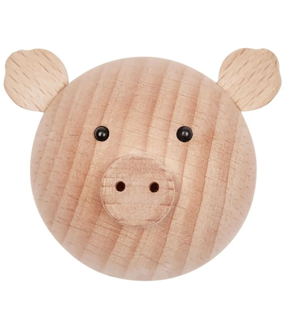 OYOY Knager*Knage - 4,5x5,4x6 cm - Mini - Gris - Natur