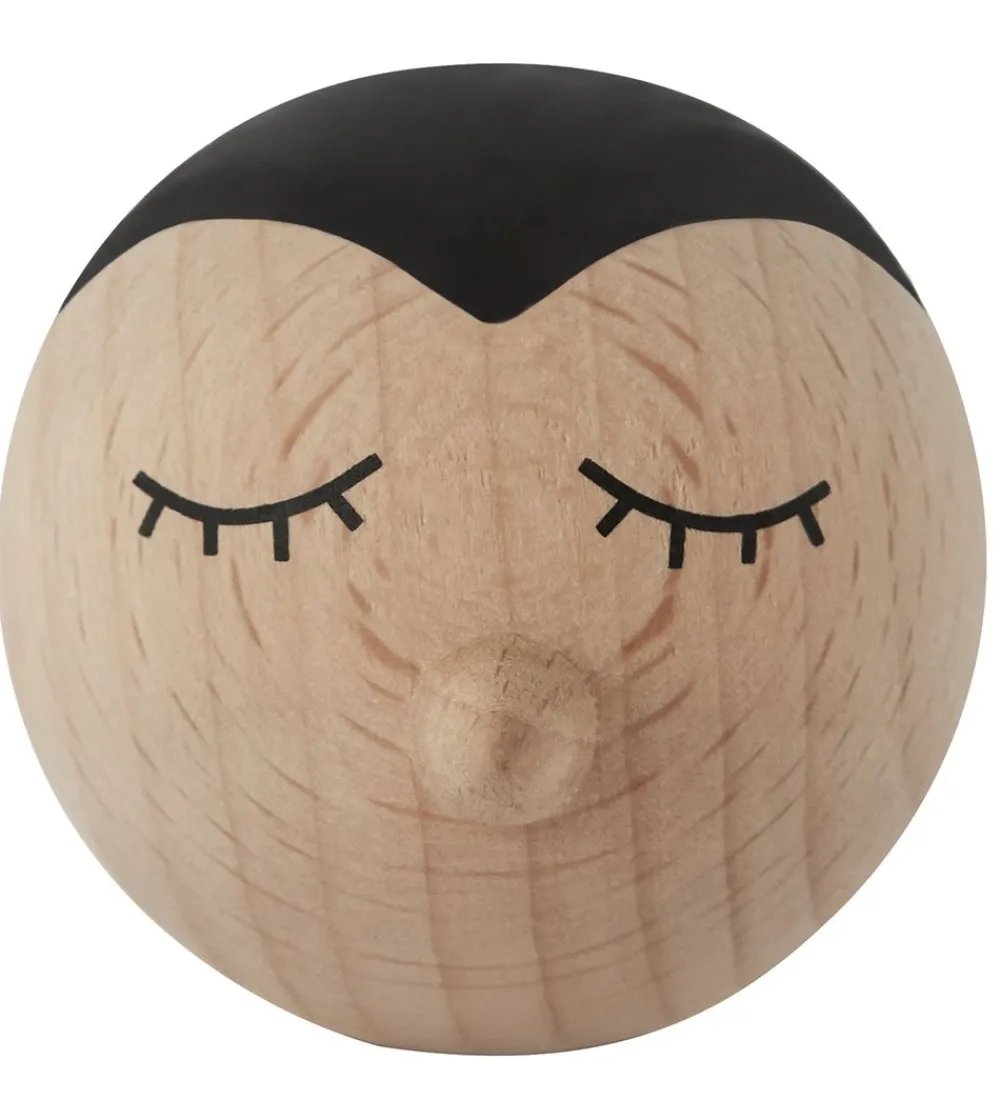 OYOY Knager*Knage - 4x4x4 cm - Mini - Penguin - Natur
