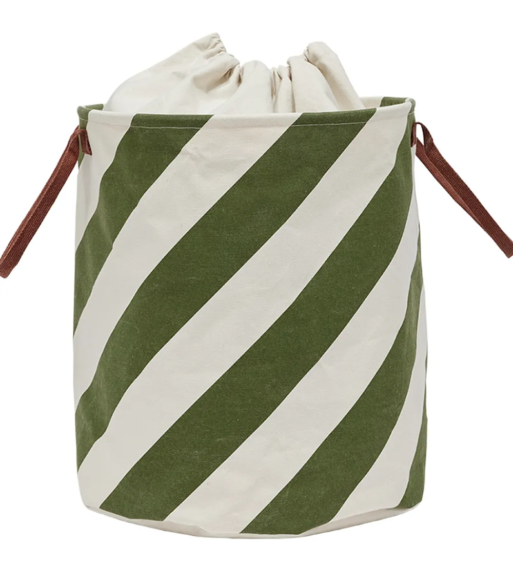 Kurve-OYOY Opbevaringskurv - Sakki - 52x54 cm - Olive