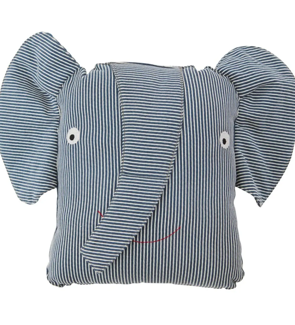OYOY Pyntepuder*Pyntepude - 32x44 cm - Elefant - Denim