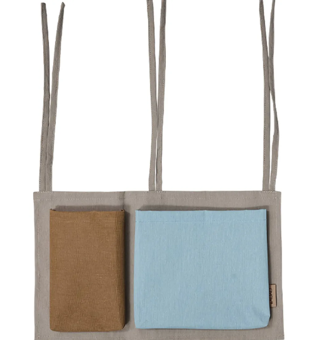 OYOY Sengelommer|Opbevaring*Sengelomme - Saga - Blue/Clay