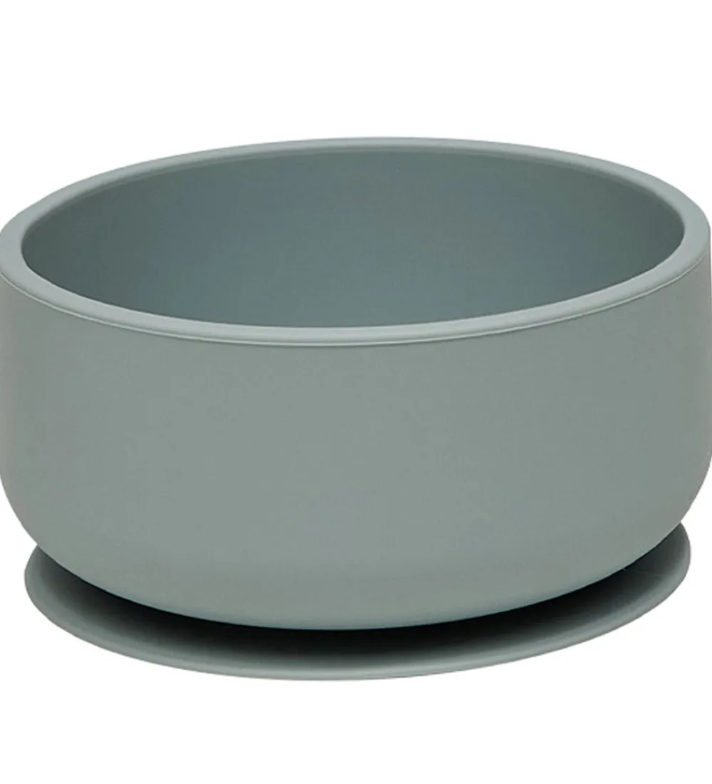 OYOY Skåle*Skål - Enkei Suction - Silikone - Dusty Blue