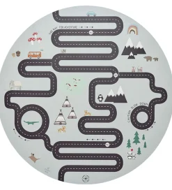 OYOY Gulvtæpper*Stoleunderlag - 112 cm - Adventure Chair & Playmat