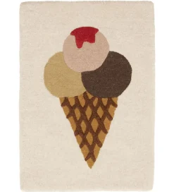 OYOY Gulvtæpper*Vægtæppe/Gulvtæppe - 45x65 cm - Ice Cream